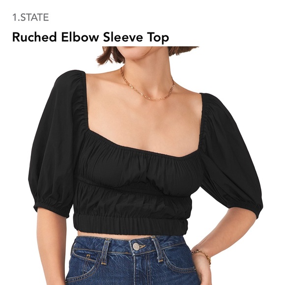 Tops - Cute black crop top